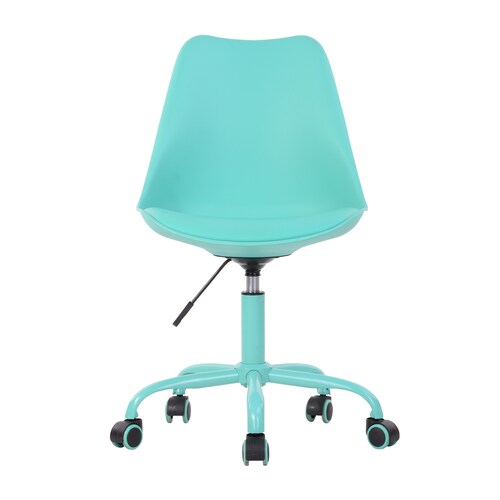 FurnitureR Silla De Oficina Moderna Eames Blokhus TURQUOISE