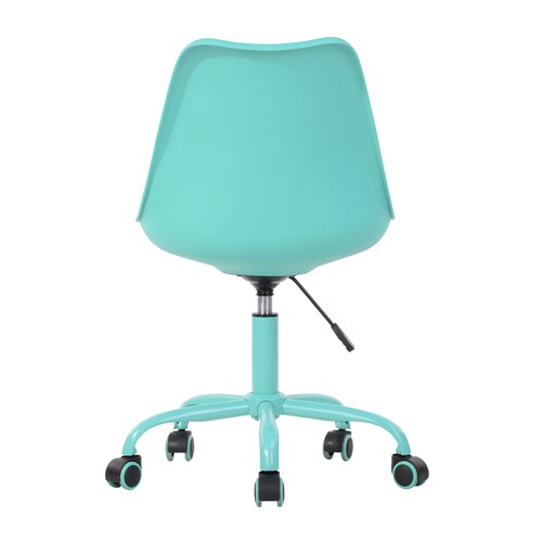 FurnitureR Silla De Oficina Moderna Eames Blokhus TURQUOISE