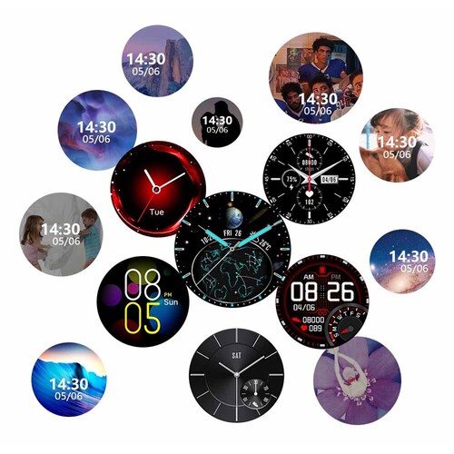 Smart watch Reloj Inteligente Fralugio E13 Metal Oximetro Notificaciones Full Touch.