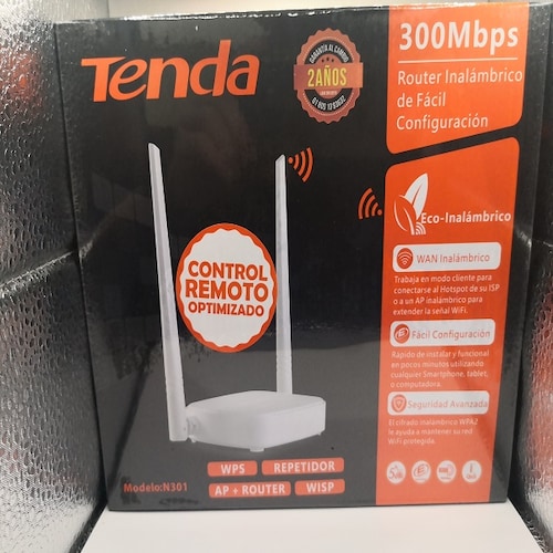 Router Tenda N301 Access point, Repetidor, WDS Bridge, WISP 