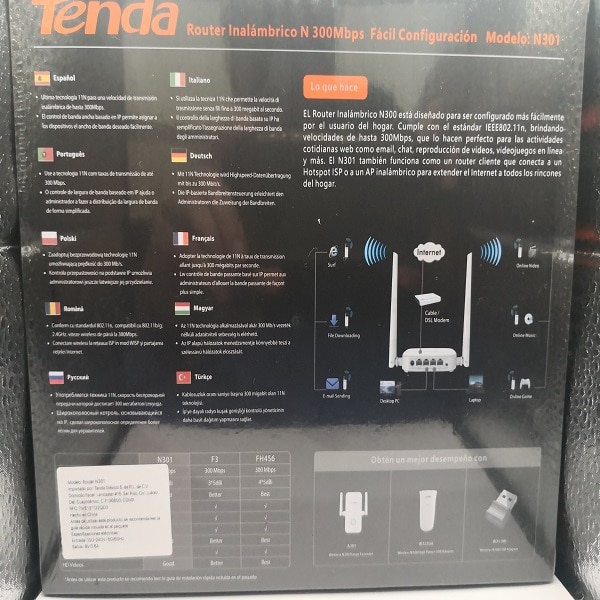 Router tenda discount n301 como repetidor