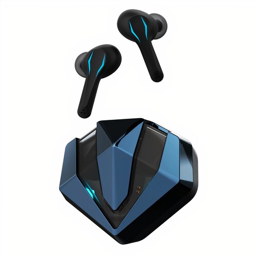 Audífonos Gamer BINDEN Dark Gemgame Estuche/Carga Micrófono 