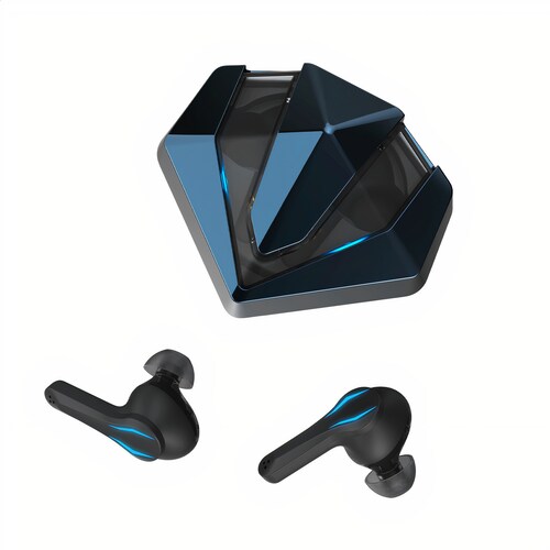 Audífonos Gamer BINDEN Dark Gemgame Estuche/Carga Micrófono 