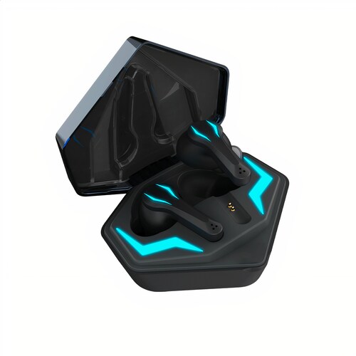 Audífonos Gamer BINDEN Dark Gemgame Estuche/Carga Micrófono 