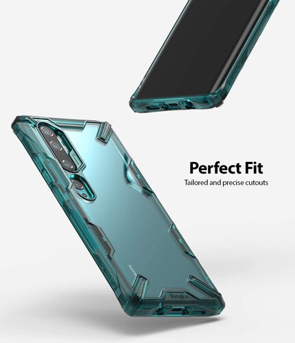Funda Xiaomi Mi Note 10 / Mi Note 10 Pro Ringke Fusion X Verde