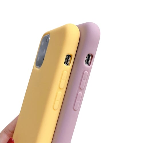 Funda-iPhone-11-Suave-Rosa-Palo.