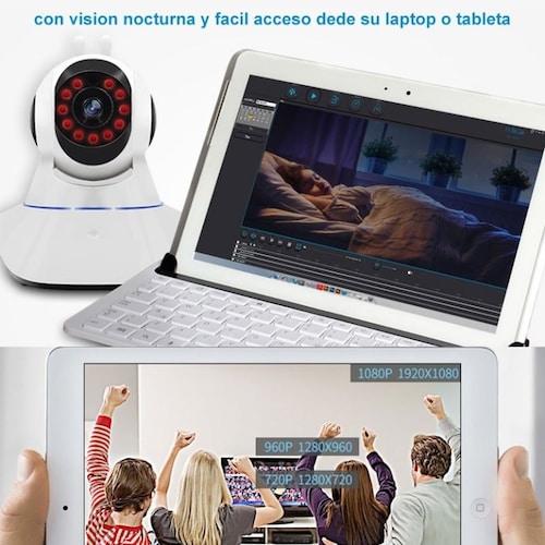 Cámara De Seguridad Inteligente Wifi Smart 