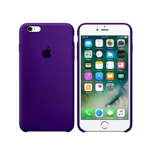 Case iPhone Morado 6 Plus / 6S Plus Logo Funda Protector
