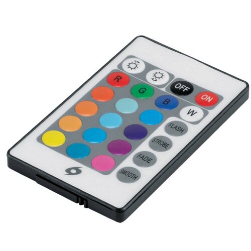 Luces-Tira LED multicolor RGB 40 W, 5 m para interior y exterior ideal para Jardin ,16 colores diferentes TIR-010L  VOLTECK