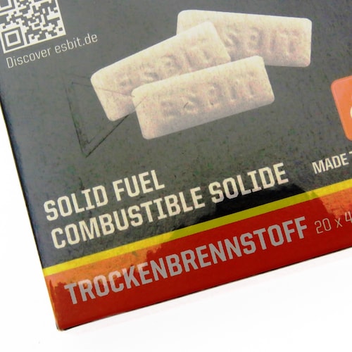 Esb01020 Esbit Tabletas Combustible Solido P Estufa Portatil.