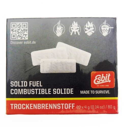 Esb01020 Esbit Tabletas Combustible Solido P Estufa Portatil.
