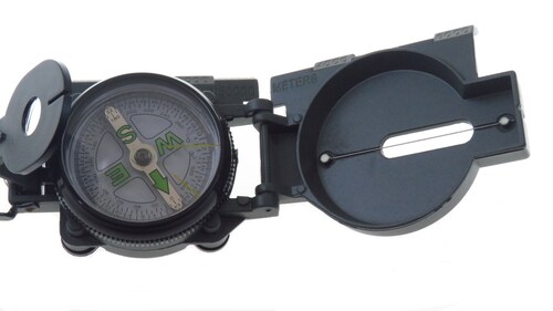 Exp29 Explorer Compas O Brujula Lensatica Tipo Militar.