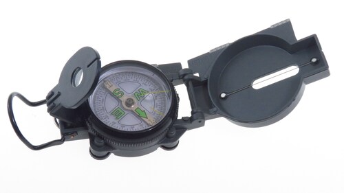 Exp29 Explorer Compas O Brujula Lensatica Tipo Militar.