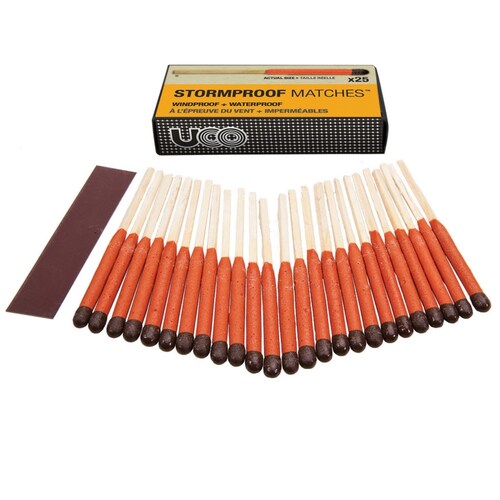 UCO00019 Uco Cerillos Para Caming A Prueba De Tormentas
