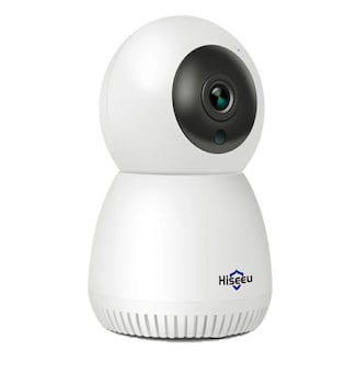 Cámara de Vigilancia HISSEU 0004 Giratoria para Interior (Full HD - Wifi  IP)