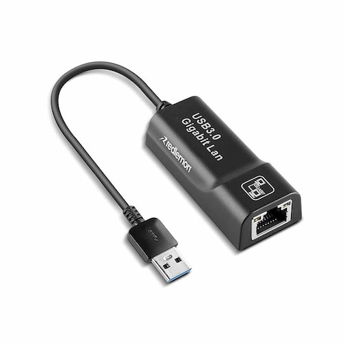 Adaptador USB 3.0 a Ethernet Windows Mac Redlemon