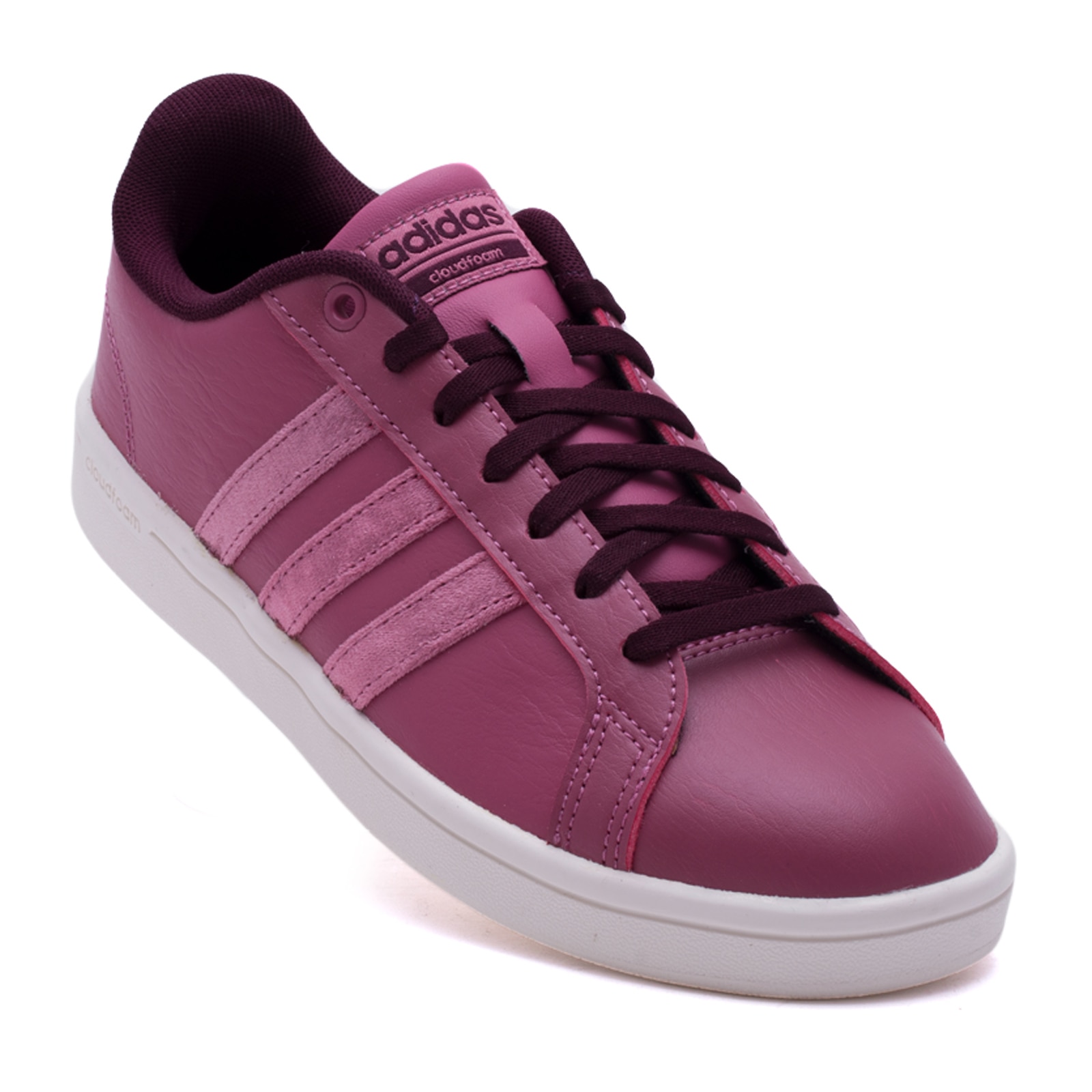 Tenis Adidas Mujer Cloudfoam Advantage Rosa BB7255