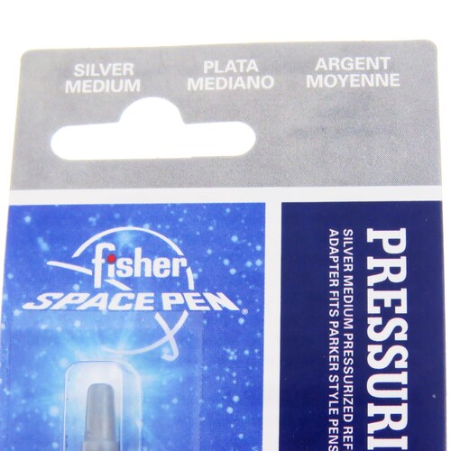FP112610 Fisher Space Pen Cartucho De Tinta M Repuesto Plata.