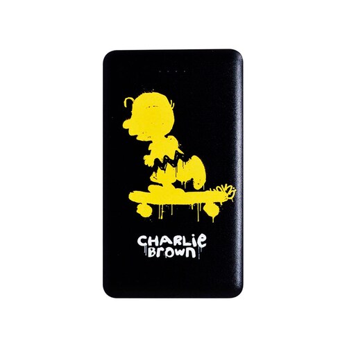 Power Bank 500 mAh PEANUTS Snoopy Batería Externa Portátil 2 USB VG-0538-10 Ideal para Regalo