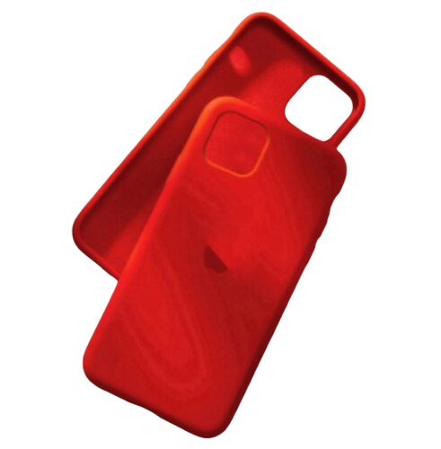 Funda-para-iPhone-7 , 8, X,XS 11 Y 11PRO Suave-Rojo.