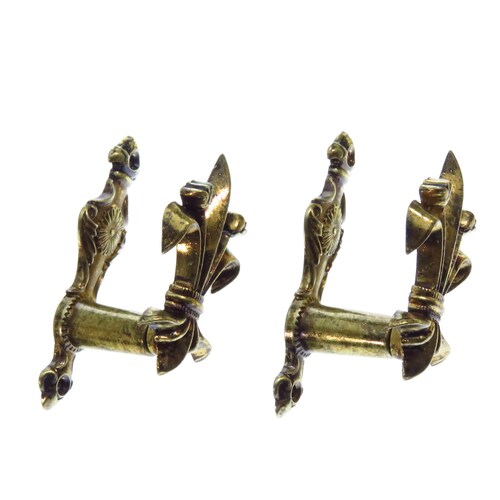 Dx11L Denix Flor Lis Soportes De Pared Para Espada Rifles.