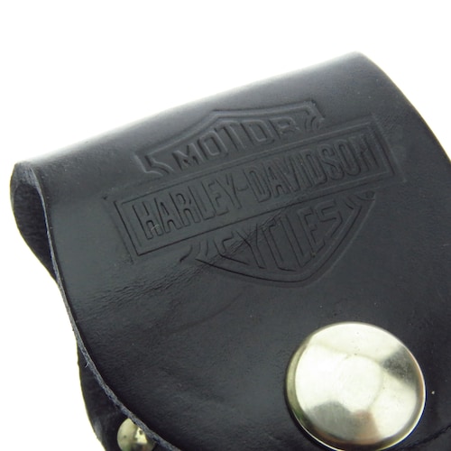 Ca52099 Case Funda Harley Davidson Piel Para Navaja Mediana