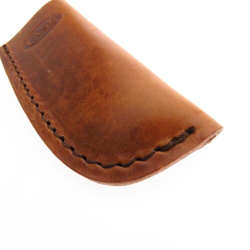 Ca50289  Case Funda De Insercion De Piel Para Navaja De Bolsillo Para El Cinturon.