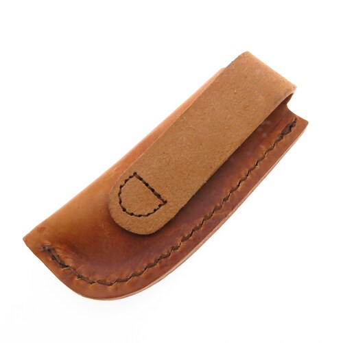 Ca50289  Case Funda De Insercion De Piel Para Navaja De Bolsillo Para El Cinturon.