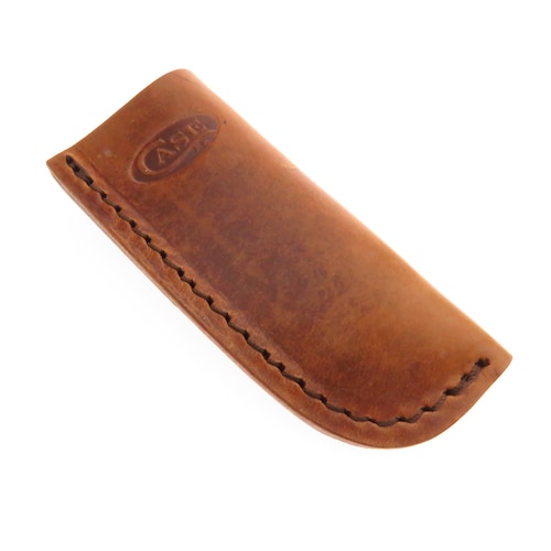 Ca50289  Case Funda De Insercion De Piel Para Navaja De Bolsillo Para El Cinturon.