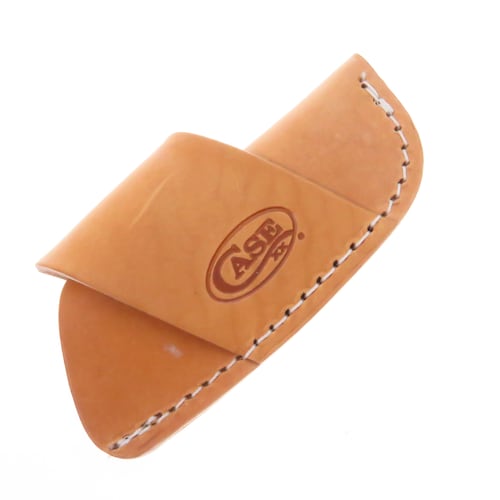 Ca50232 Case Funda De Piel Cruzada Para Navaja Grande.