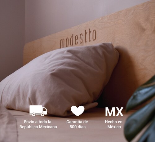 Base de Cama Individual modestto Armable Sin Herramientas