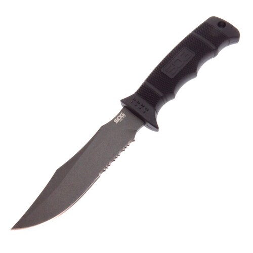 Sog99613 Sog Seal Pup Cuchillo Filo Combo Con Funda