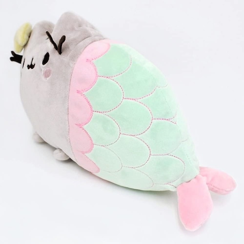 Peluche Pusheen Mermaid Gato Sirena Original Gund 31cm