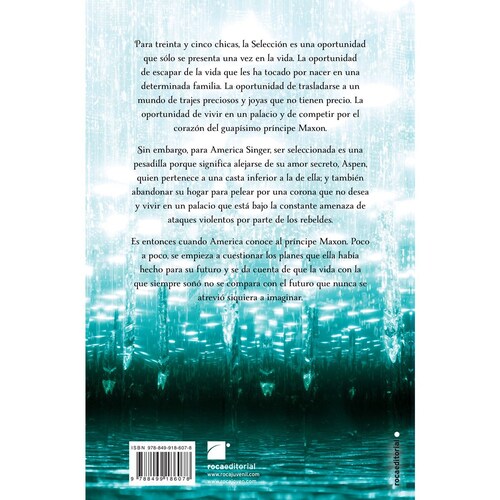  La Selección Libro Autor Kiera Cass.