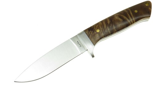 Rr176 Rough Rider Hunter Cuchillo Cacha De Raiz Con Funda.