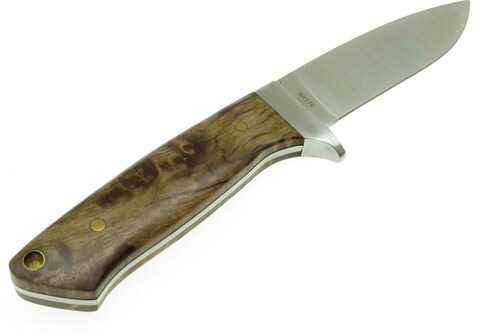 Rr176 Rough Rider Hunter Cuchillo Cacha De Raiz Con Funda.