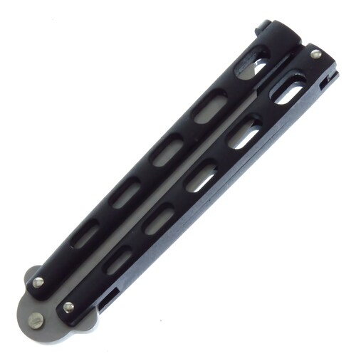 Bc114Ab Bear & Son S Butterfly 5 Silver Slot Tanto Navaja