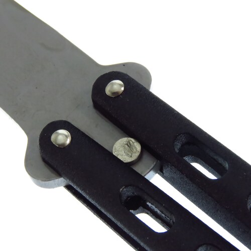 Bc114Ab Bear & Son S Butterfly 5 Silver Slot Tanto Navaja