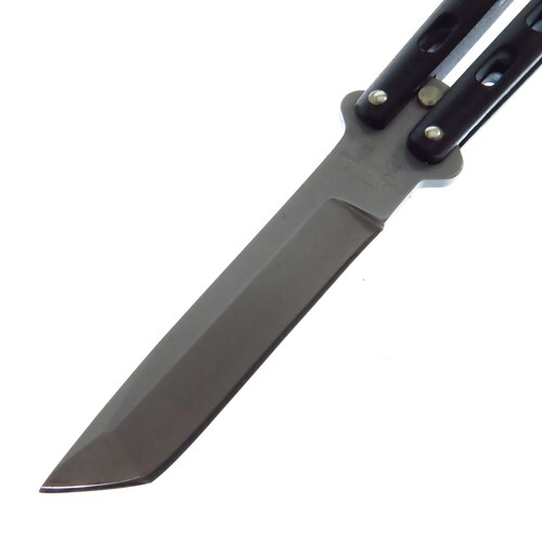 Bc114Ab Bear & Son S Butterfly 5 Silver Slot Tanto Navaja