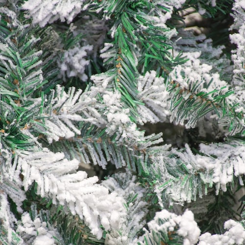 Árbol De Navidad Nevado 1.90 m Pino Nieve Artificial Frondoso Apariencia Natural 