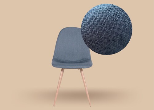 Silla comedor oslo (azul)