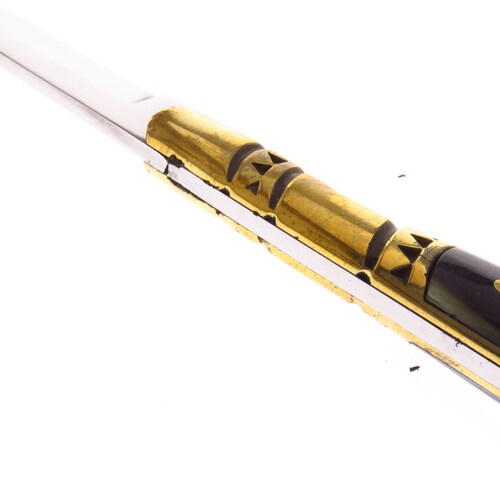 Cu401A Cudeman Navaja Estilete Cachas Imit De Cuerno S Fda