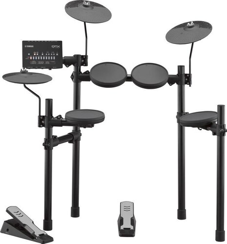 Set de Batería Eléctrica Yamaha DTX402K-Negro