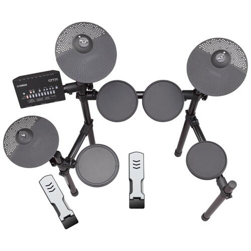 Set de Batería Eléctrica Yamaha DTX402K-Negro