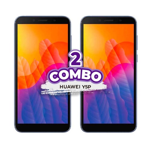 COMBO DE 2 CELULARES HUAWEI Y5P 32GB 2GB RAM AZUL.