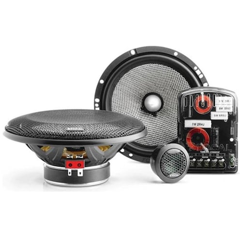 Set de Medios Con Tweeter 6.5 Pulgadas Focal 165AS 2 Vías Con Crossover