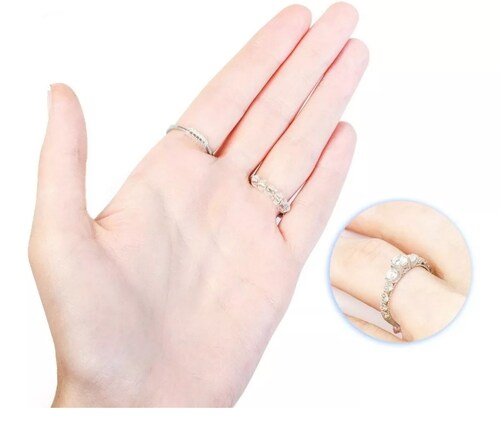 Accesorio Reductor De Tamaño Para Anillo Ajustador De Tallas CH M G EX 4pz