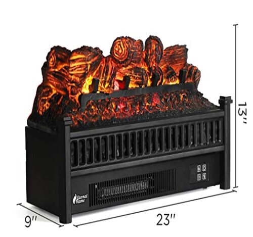 Chimenea Electrica De Troncos Apilados Calefactor