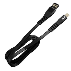 CABLE MICRO USB PLANO REVERSIBLE BILATERAL NEGRO 1M CASA CELULAR TABLETA LAP GAC-200N DATOS CARGA