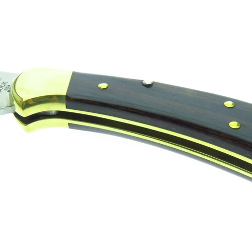 Bu112 Buck Ranger 112 Navaja Caceria Madera C Fda.